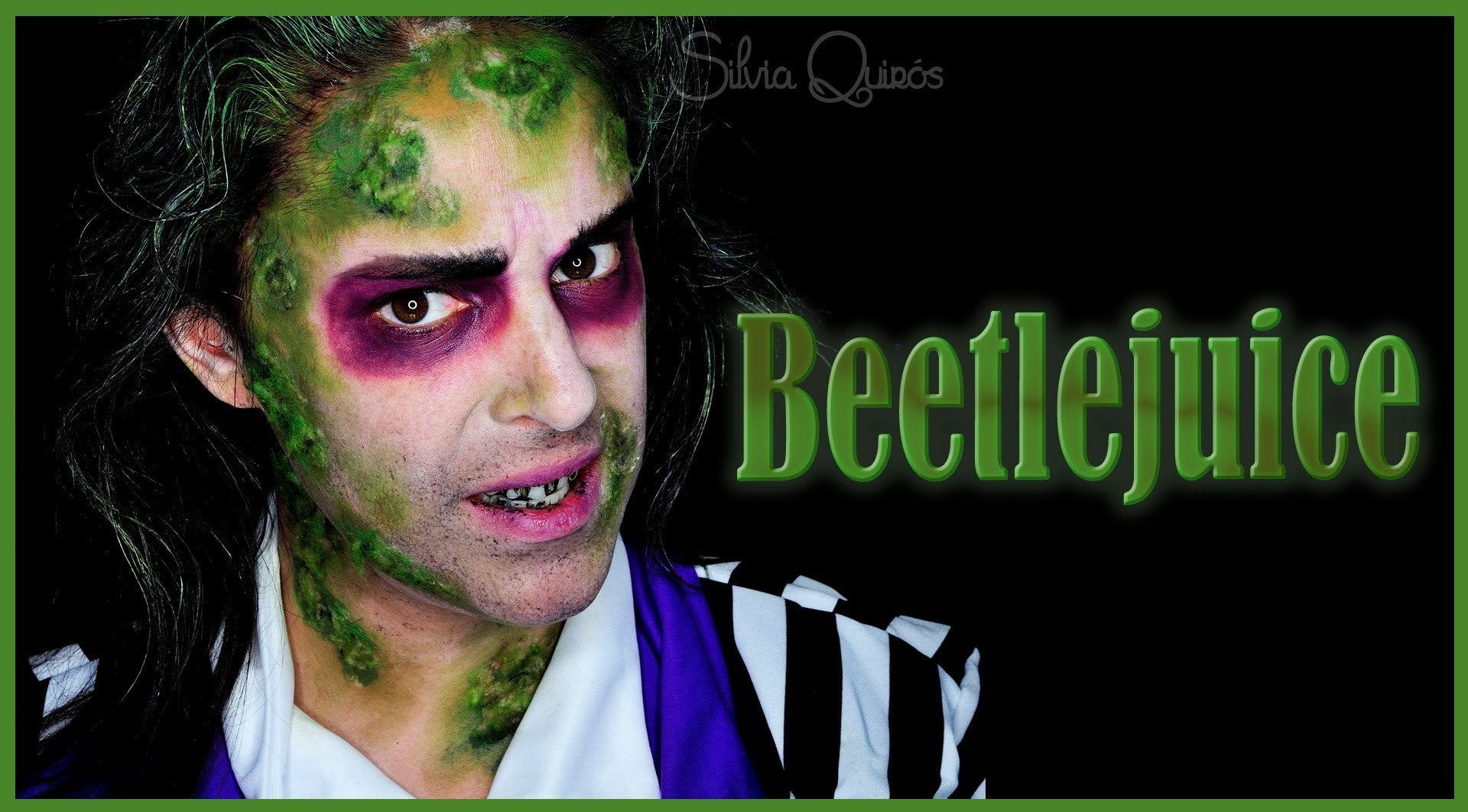Beetlejuice Halloween Makeup