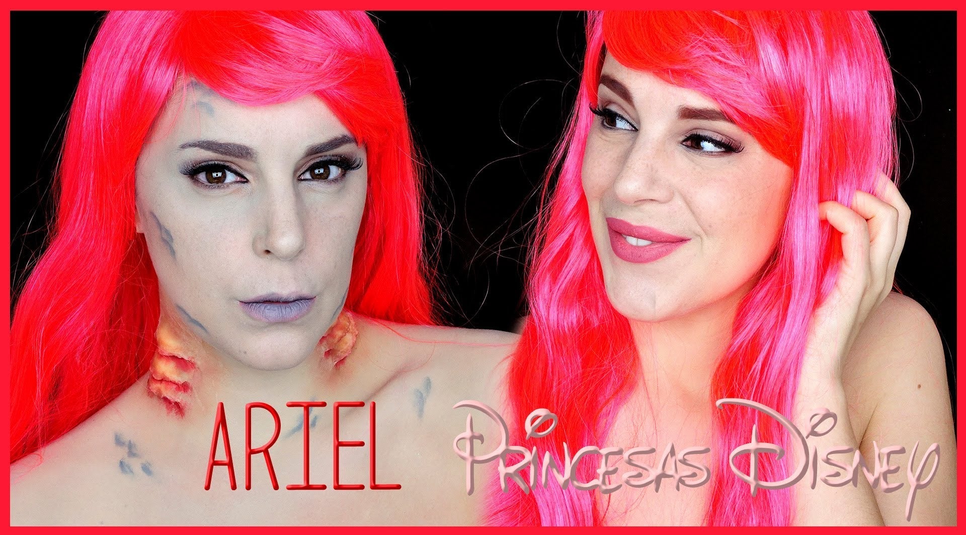 Tutorial Make UP: Pon a punto tu disfraz de Ariel de La Sirenita