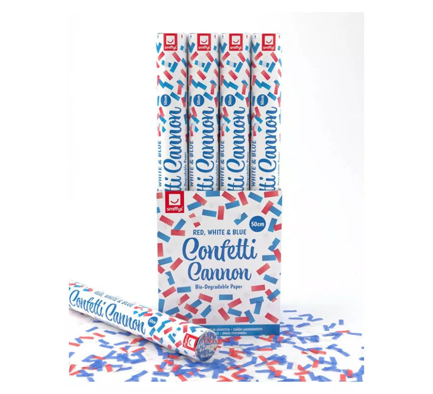 Translation missing: en.1 Cañón de Confetti Kabuki Union Jack - Reino Unido Biodegradable de 50 cm