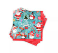 12 Servilletas de papel de Feliz Navidad