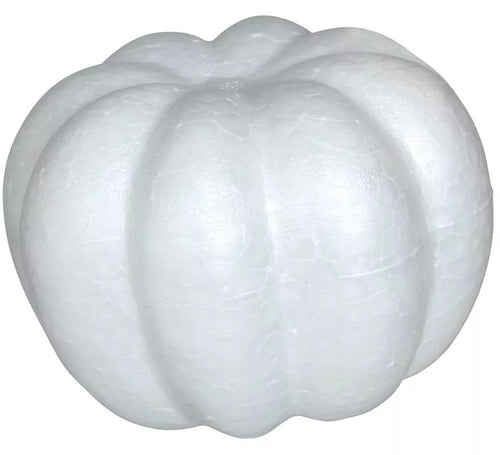 2 Calabazas blancas de corcho para Decorar 10x8 cm