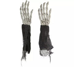 2 Skeleton Hands 60 cm