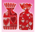 20 Bolsas de Corazones de 28x12 cm