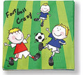 20 Servilletas de Fútbol de 33x33 cm