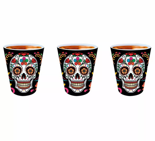 3 Chupitos Catrina de 5X6 cm