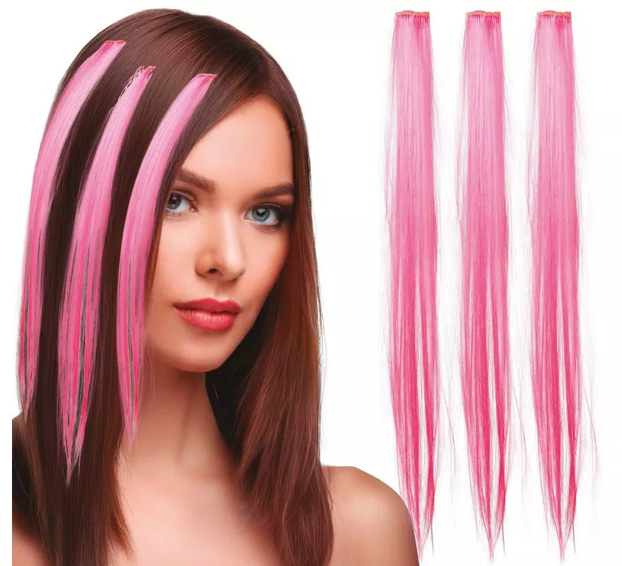 3 Mechones de 50 cm en varios colores