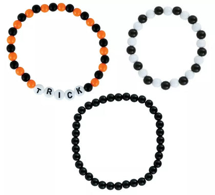 3 Pulseras Trick para Halloween