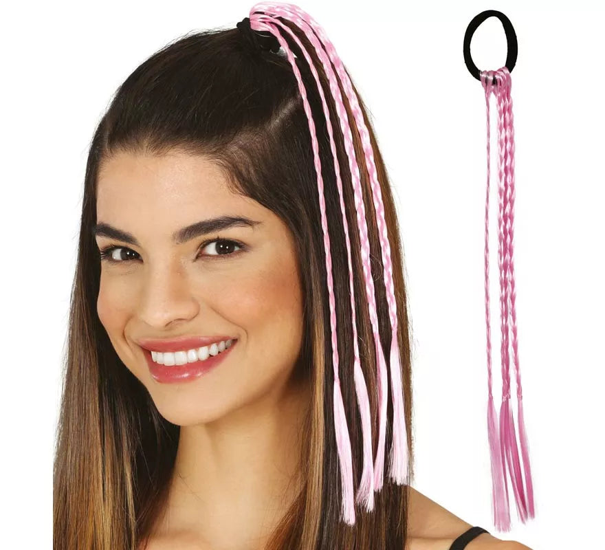 3 Trenzas de 35 cm en varios colores