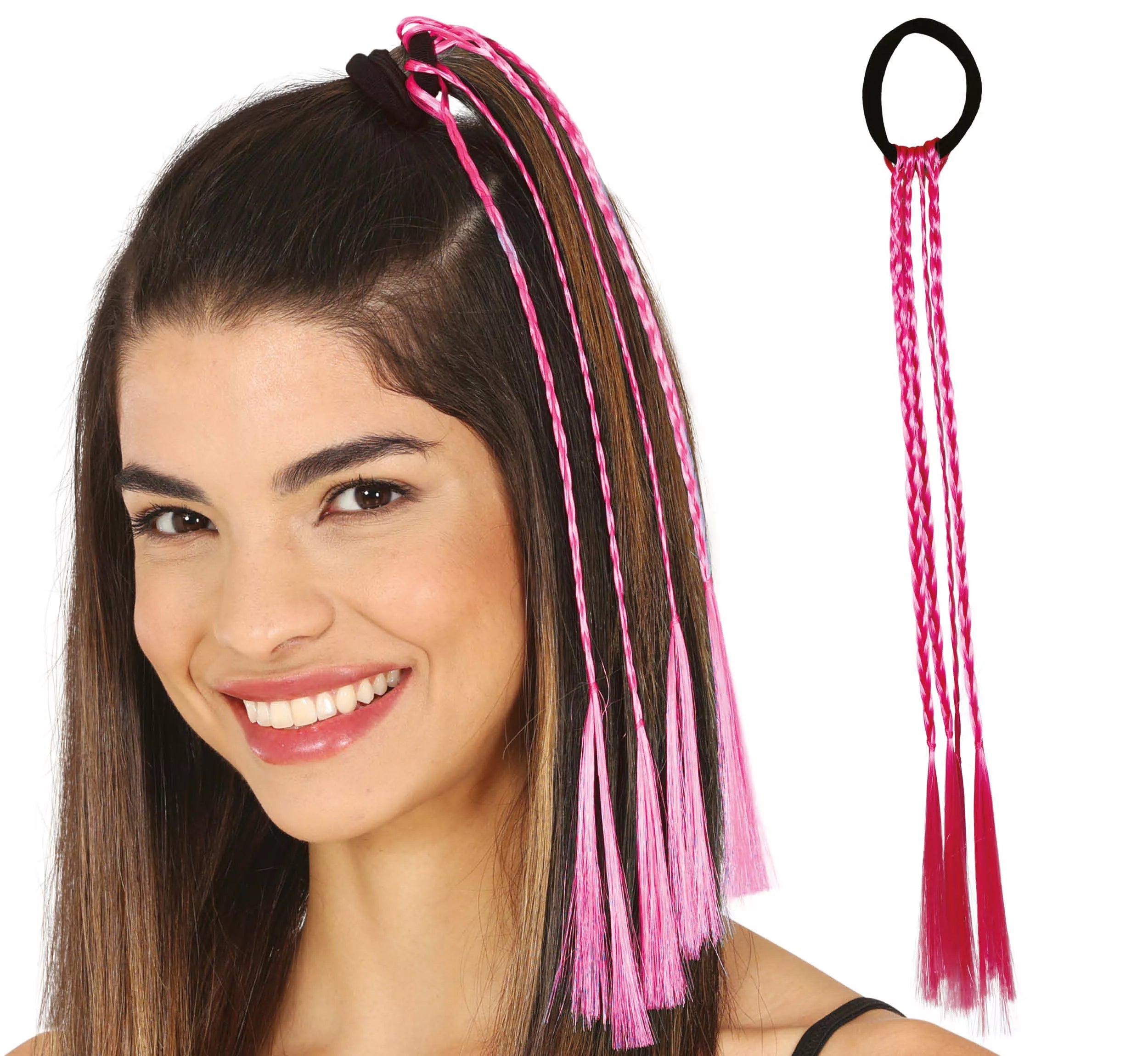 Translation missing: en.3 Trenzas de 35 cm en varios colores