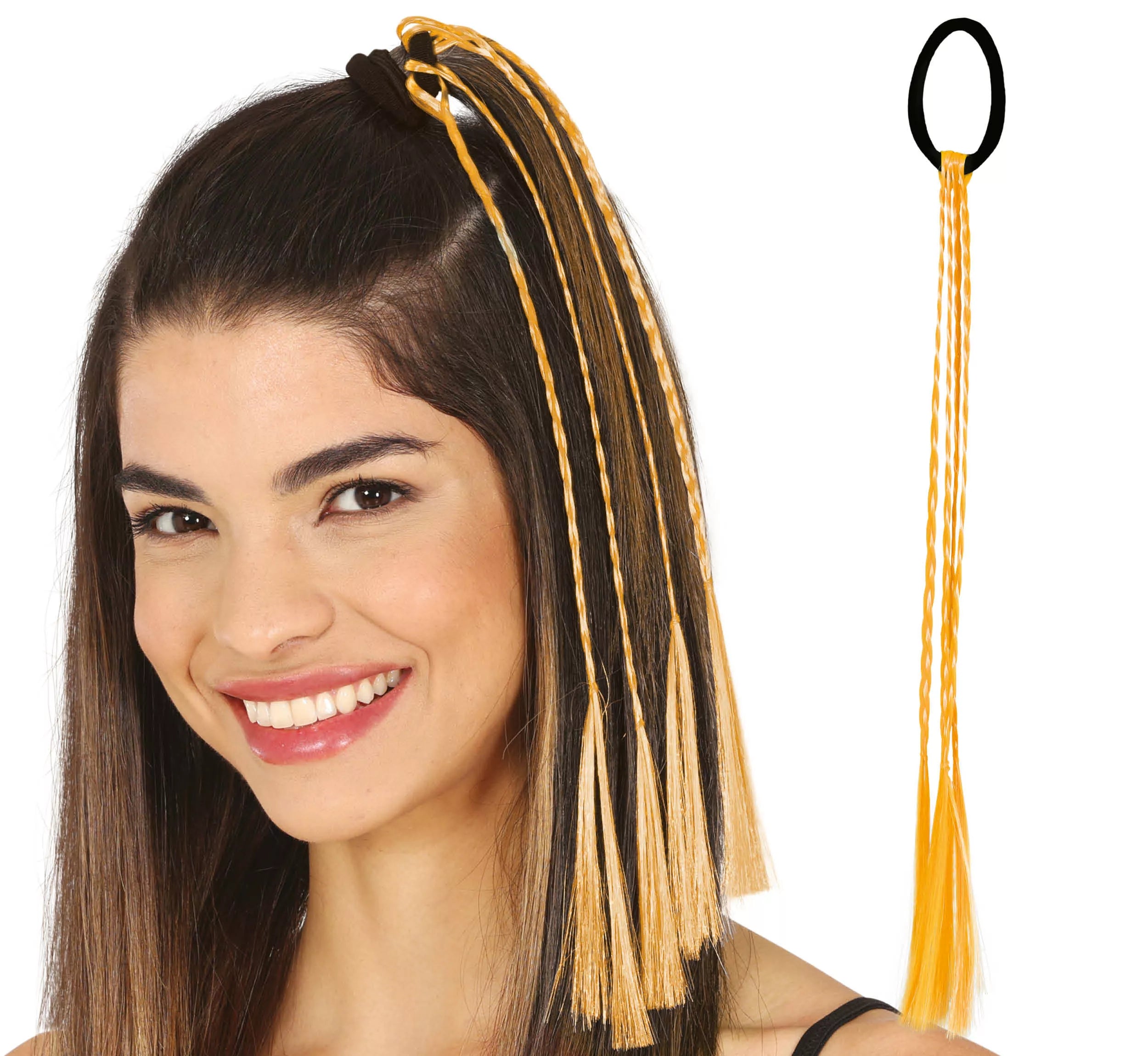 Translation missing: en.3 Trenzas de 35 cm en varios colores