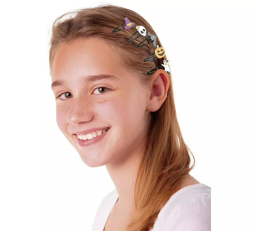 5 Pinzas de Halloween para el Pelo