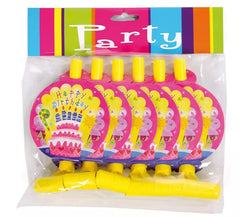 6 Happy Birthday Scarecrows