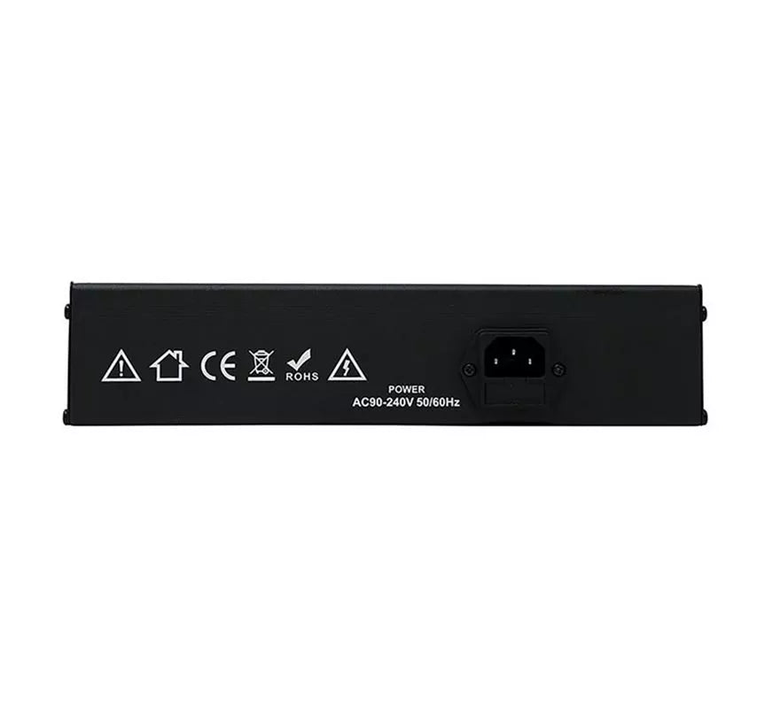 6 Leds Luz negra uv para interior de 6x3 w