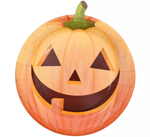 6 Platos Calabaza de 18 cm