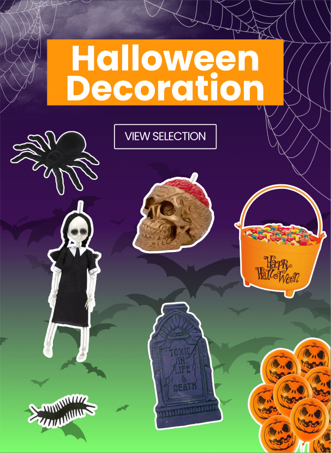 View Halloween decorations