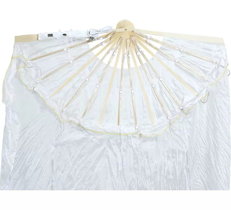 Translation missing: en.Abanico blanco con Led de 75x150 cm
