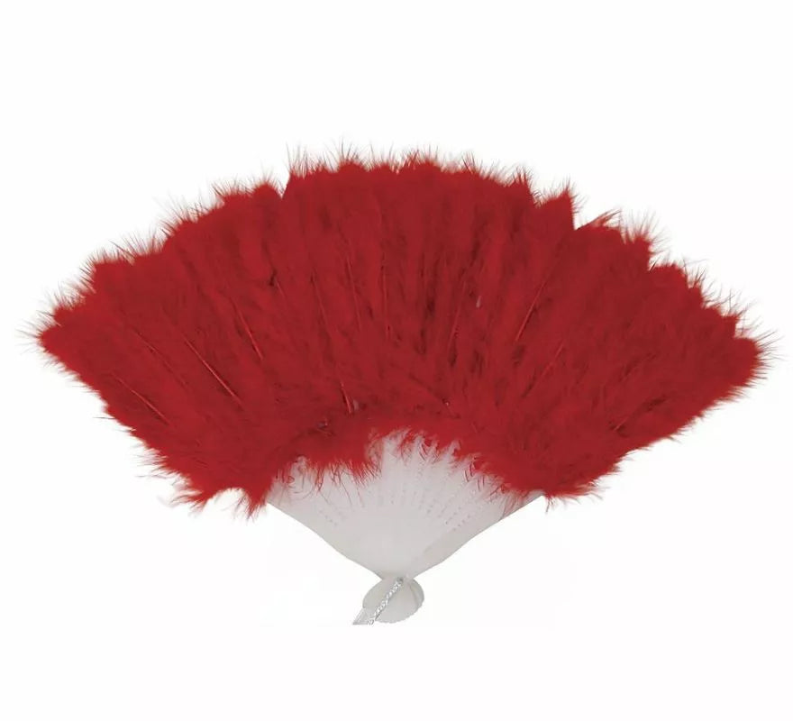 Translation missing: en.Abanico con Plumas de 16 Palas en varios colores