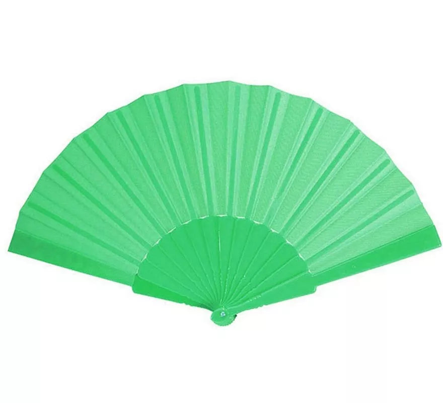 Abanico de Plástico de 43 cm en varios colores