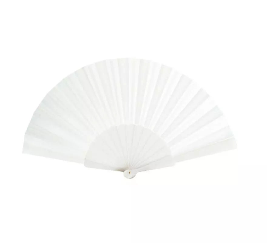 Abanico de Plástico de 43 cm en varios colores