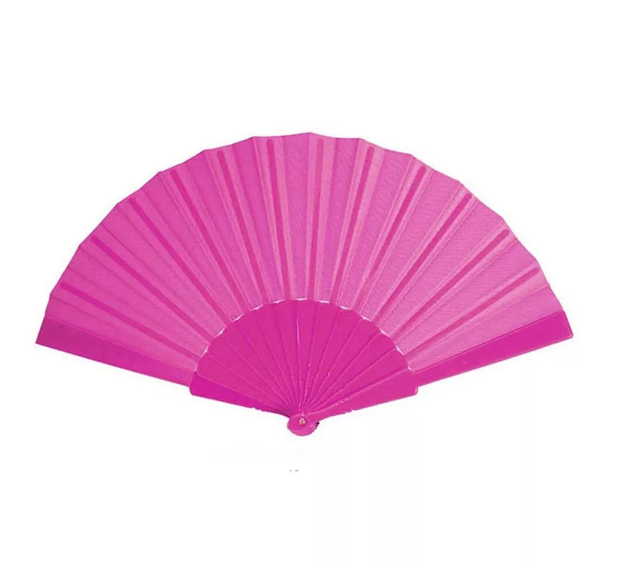 Abanico de Plástico de 43 cm en varios colores