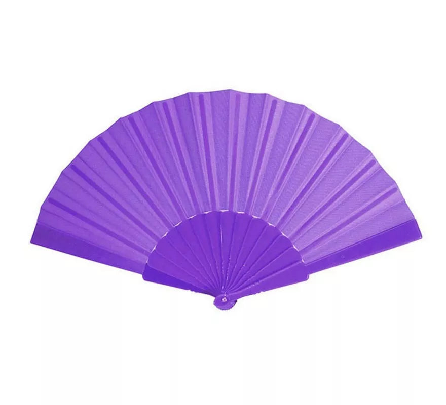 Abanico de Plástico de 43 cm en varios colores
