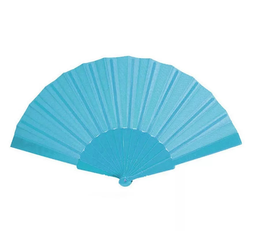 Abanico de Plástico de 43 cm en varios colores
