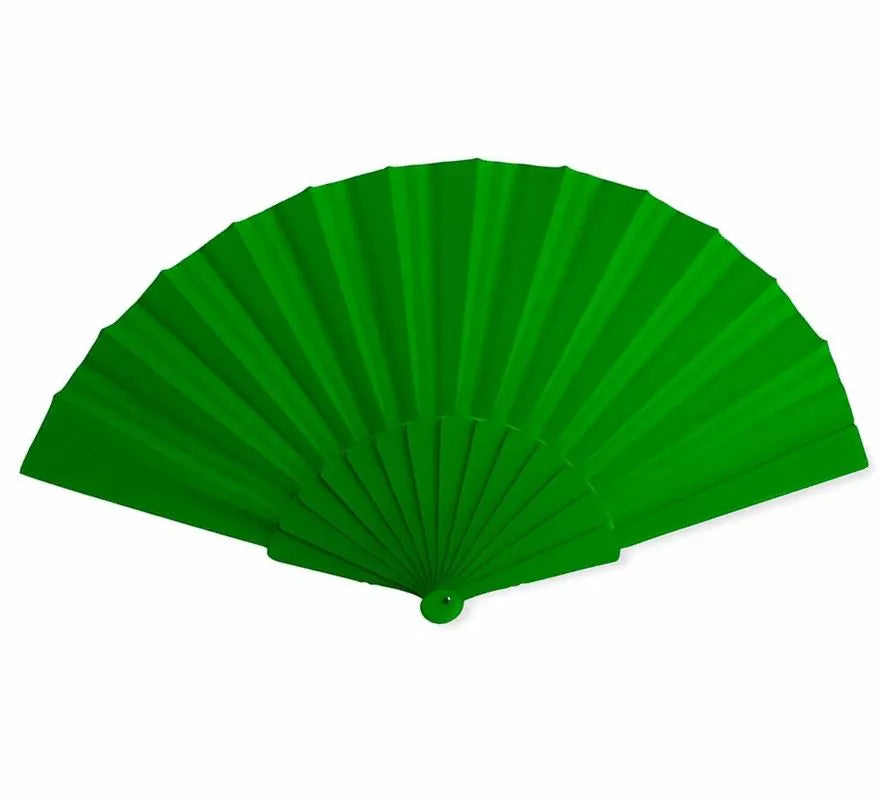 Abanico de Plástico de 43 cm en varios colores