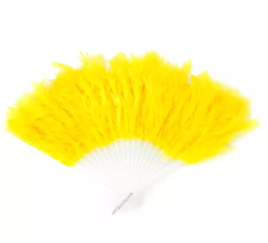 Abanico de Plumas Suaves de 29 cm en varios colores