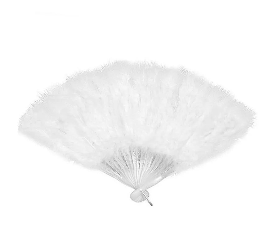 Abanico de Plumas Suaves de 29 cm en varios colores