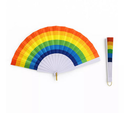 Abanico multicolor