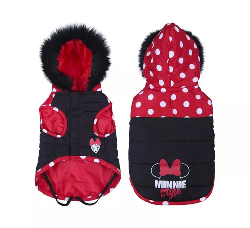 Abrigo Acolchado para Perro de Minnie Mouse Classic
