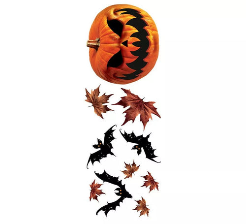 Adhesivo de Pared Calabaza de 25x70 cm