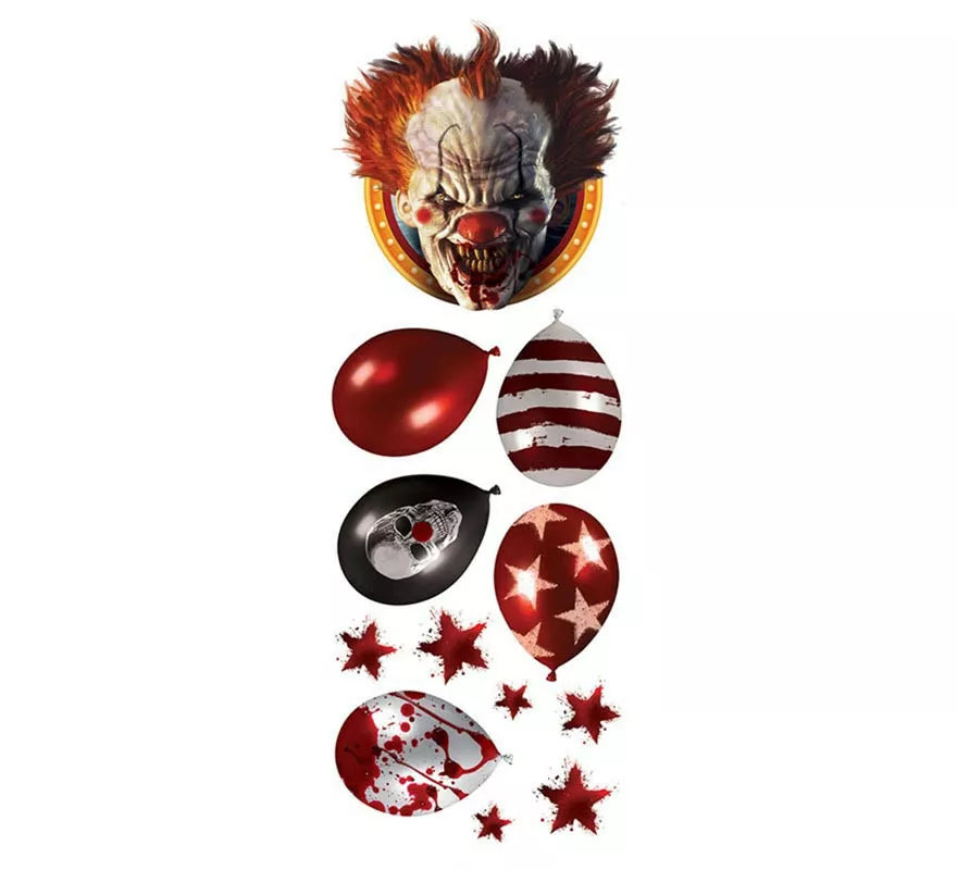 Adhesivo de Pared Payaso de 25x70 cm