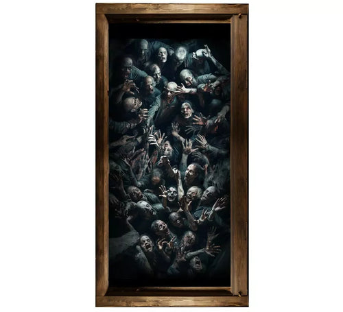 Adhesivo Suelo Zombies 30x90 cm
