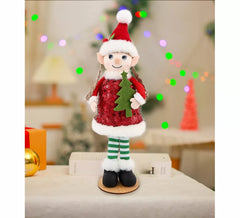 20cm Sequin Elf Ornament