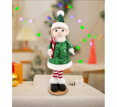 20cm Sequin Elf Ornament