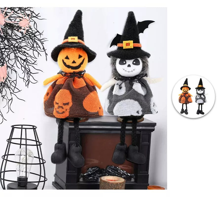 Adorno Muñeco Calabaza y Pesadilla de 20 cm. modelos surtidos