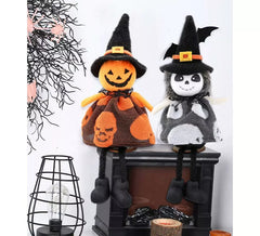 20cm Pumpkin and Nightmare Doll Ornament. Assorted models.