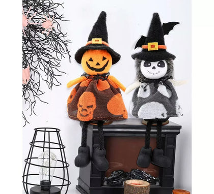 Adorno Muñeco Calabaza y Pesadilla de 20 cm. modelos surtidos