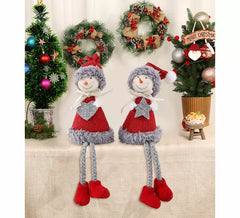Assorted 21cm Snowman Ornament