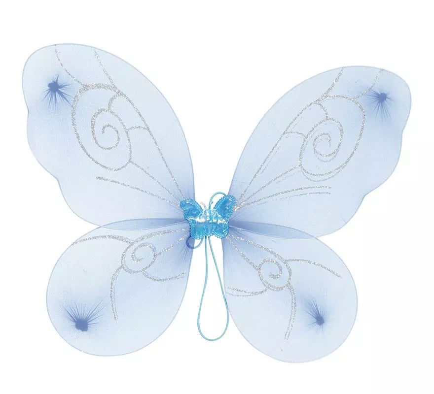 Translation missing: en.Alas Azules para Disfraz de Hada de 45x38 cm