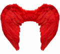 Alas con Plumadas rojas de 50x40 cm