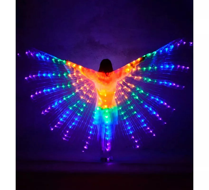 Translation missing: en.Alas Danza del Vientre con luz multicolor de 1,4 m