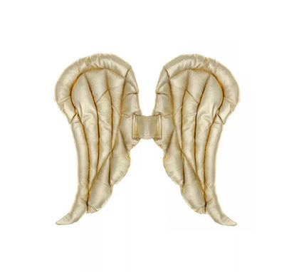 Alas de Ángel Beige Doradas de 40x32 cm
