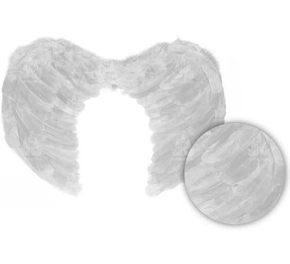 Alas de Ángel de Plumas blancas de 60x45 cm