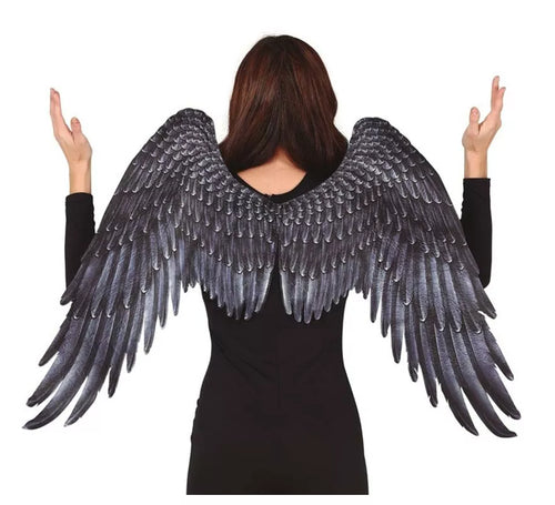 Alas de Ángel de Tela Negras