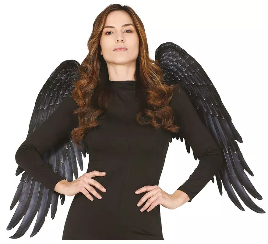 Alas de Ángel de Tela Negras