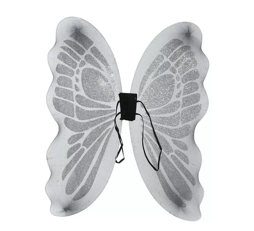 Alas de Mariposa color plata