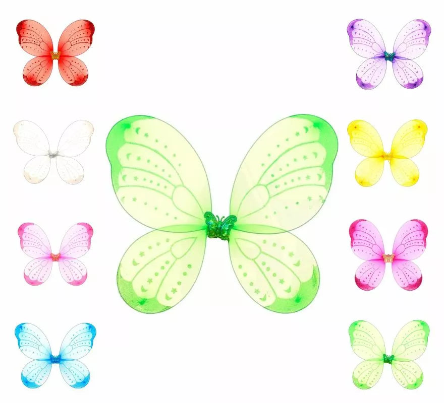 Alas de Mariposa de 50 cm en varios colores
