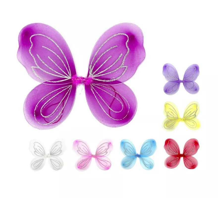 Translation missing: en.Alas de Mariposa infantil de 40 cm colores surtidos